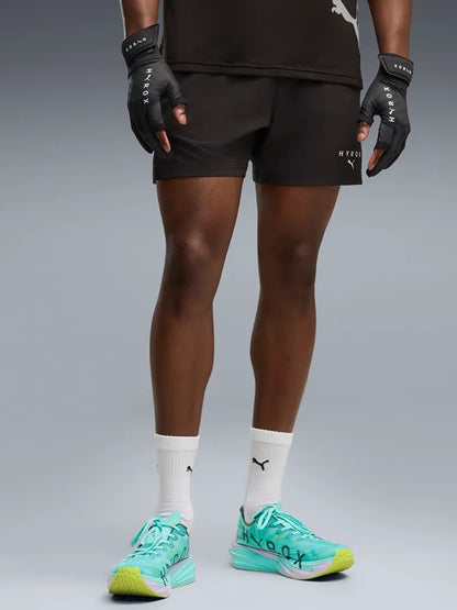 Puma Hyrox Pwrmode 5" Shorts, bermuda da uomo nero
