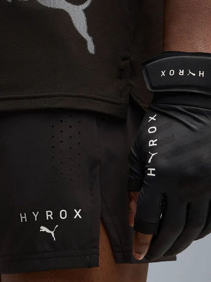 Puma Hyrox Pwrmode 5" Shorts, bermuda da uomo nero