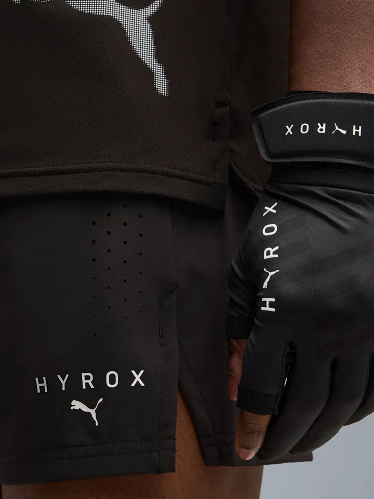 Puma short hyrox training da uomo nero