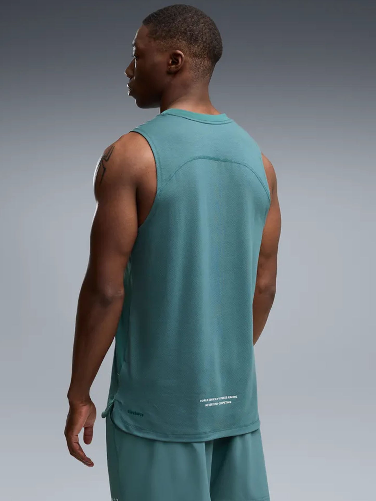 Puma Hyrox, canotta da uomo verde