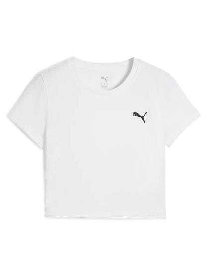 T-shirt Wardrobe Essentials di Puma donna bianca