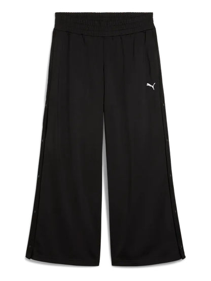 Pantaloni Low Rise Snap-Off Puma donna neri dal design versatile