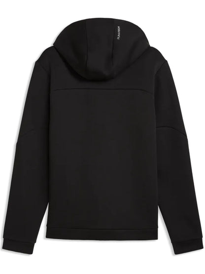 Puma Pumatech, felpa tecnica con zip da uomo nera