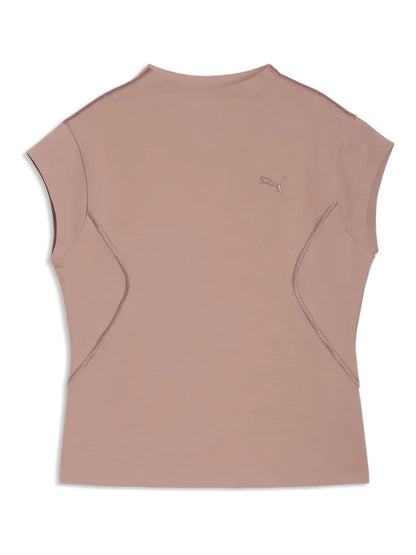Puma Pumatech Sense, t-shirt tecnica donna viola in cotone
