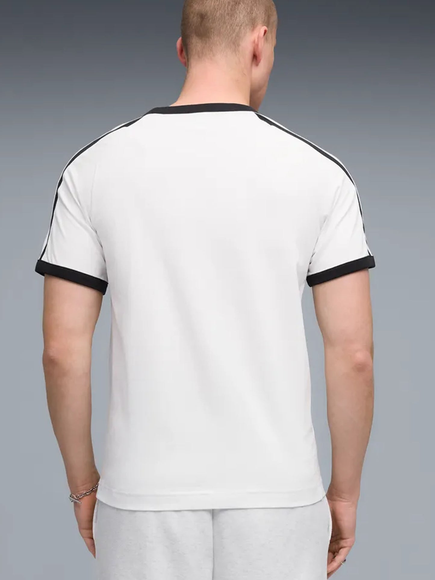T-shirt uomo Puma T7 Big Cat in Cotone bianca con logo oversize
