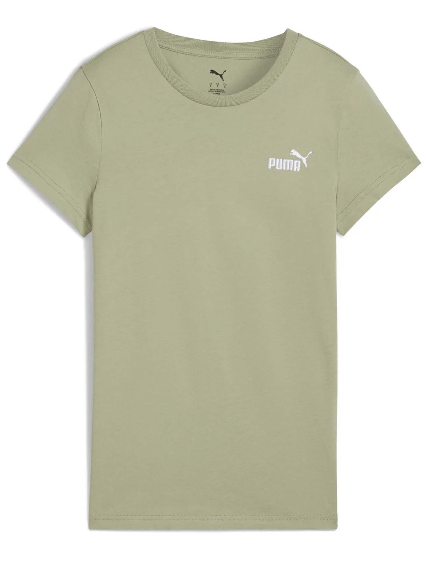 T-SHIRT GIROCOLLO PUMA DA DONNA SALVIA