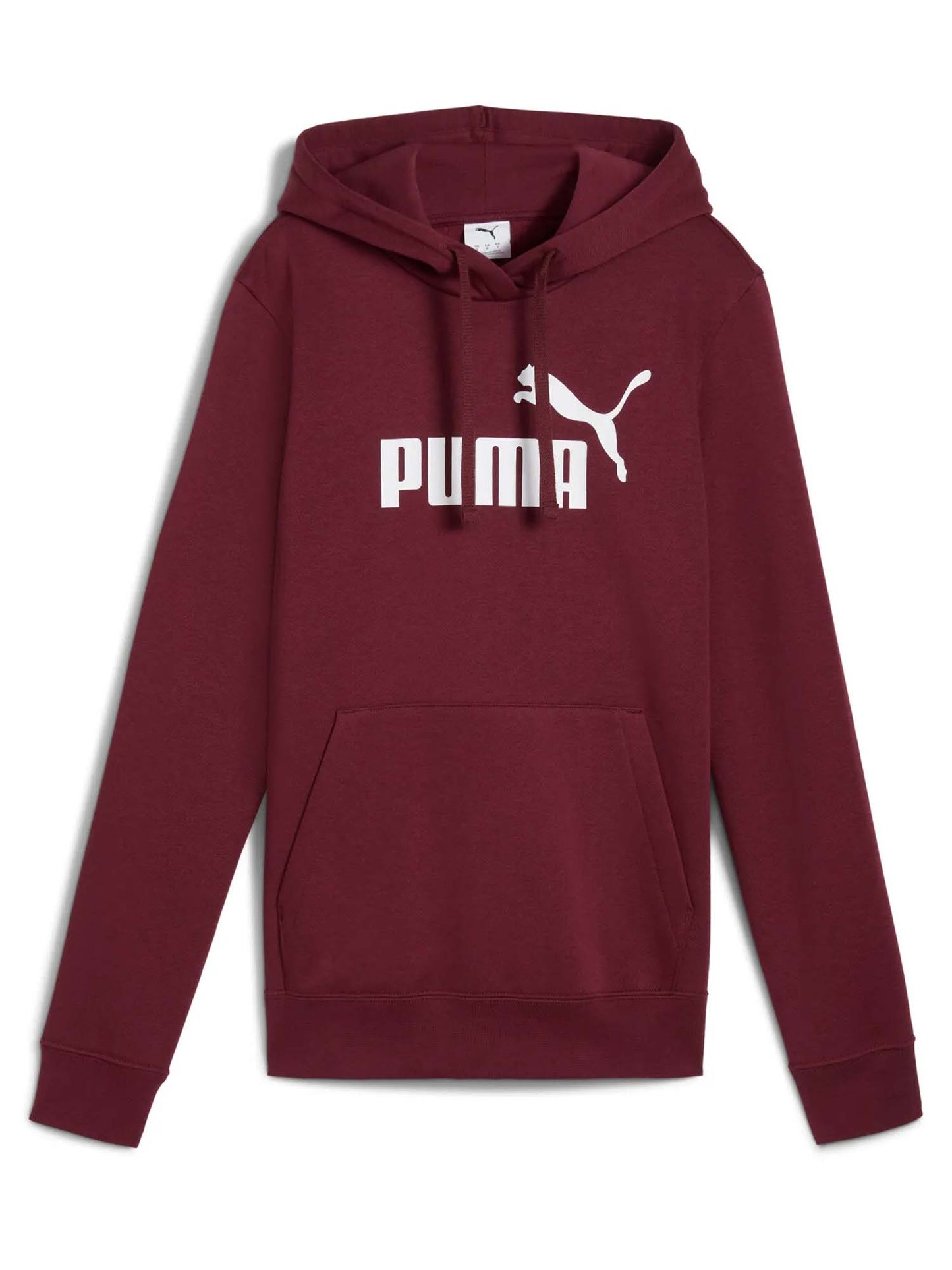 FELPA CON CAPPUCCIO ESSENTIALS PUMA DA DONNA BORDEAUX