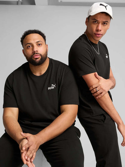 T-SHIRT ESSENTIAL SMALL LOGO PUMA UOMO NERO