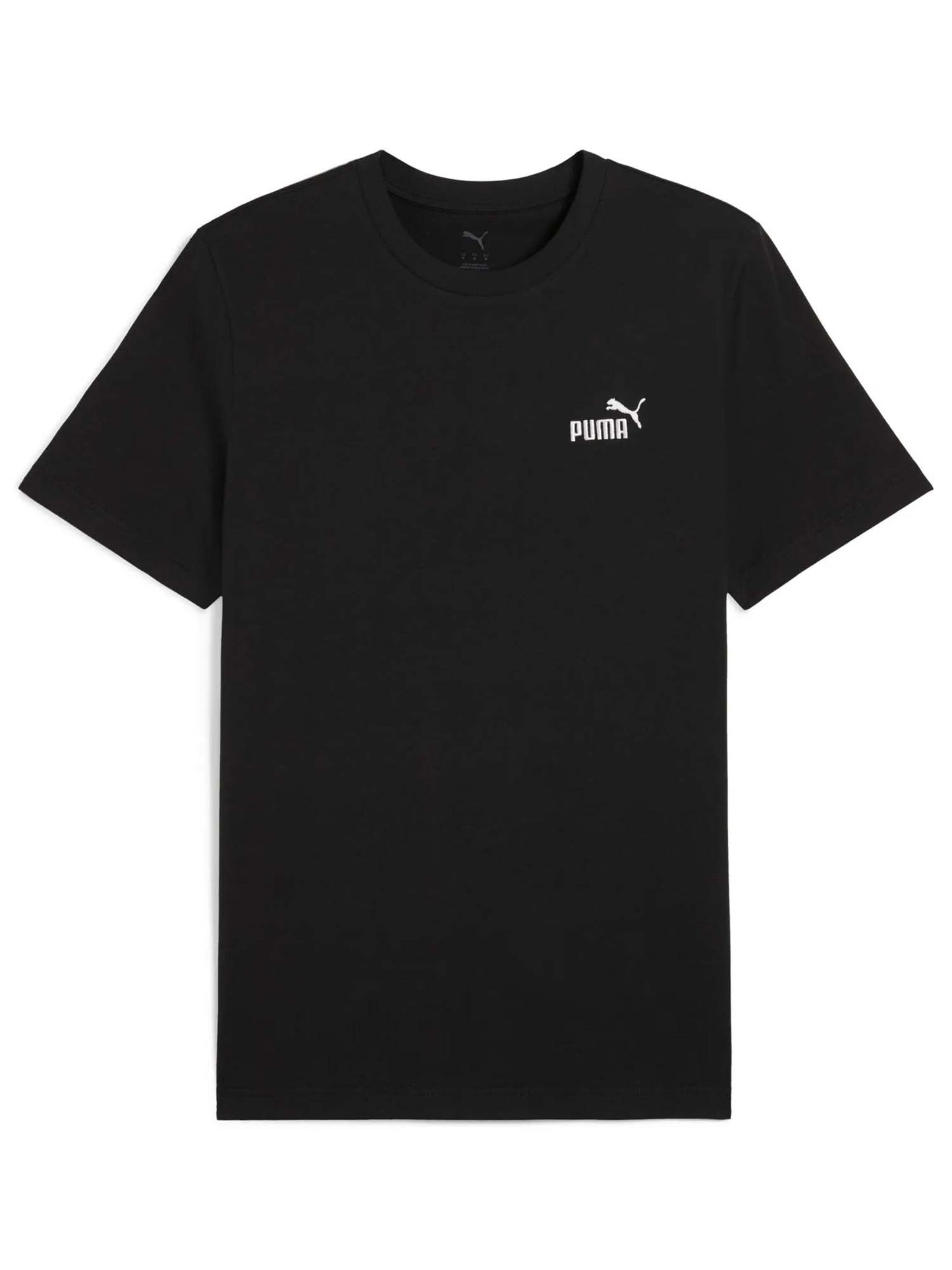 T-SHIRT ESSENTIAL SMALL LOGO PUMA UOMO NERO