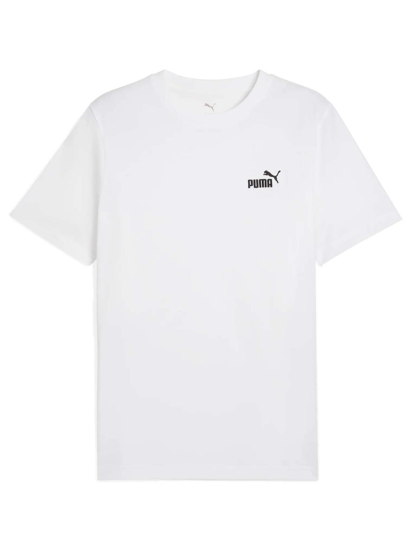 T-SHIRT ESSENTIAL SMALL PUMA UOMO BIANCO