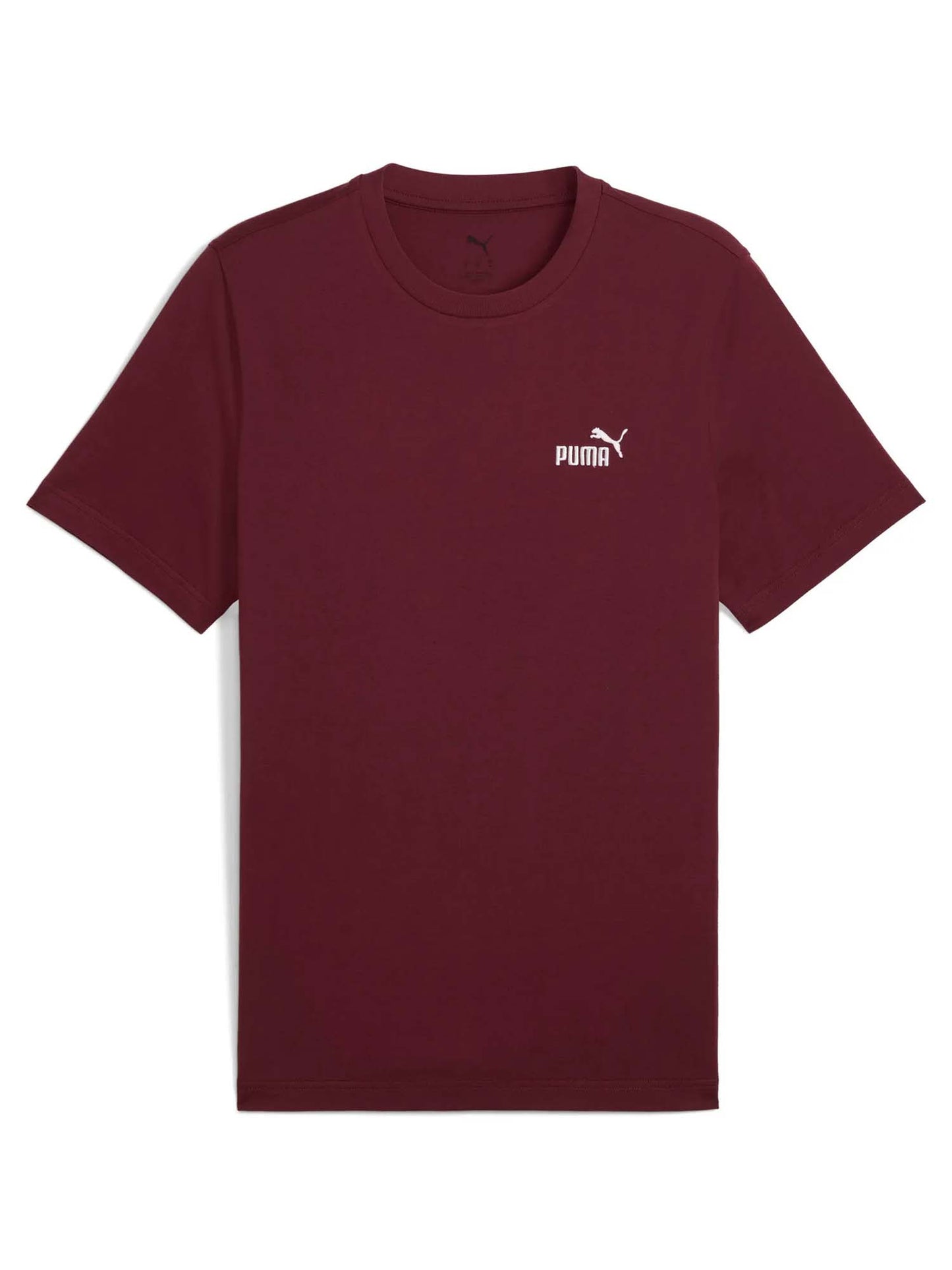 T-SHIRT GIROCOLLO PUMA DA UOMO BORDEAUX