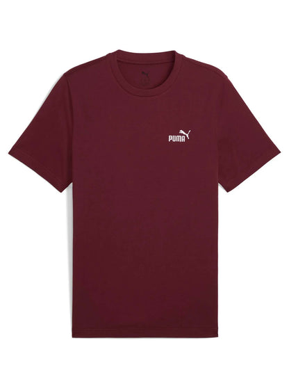 T-SHIRT GIROCOLLO PUMA DA UOMO BORDEAUX