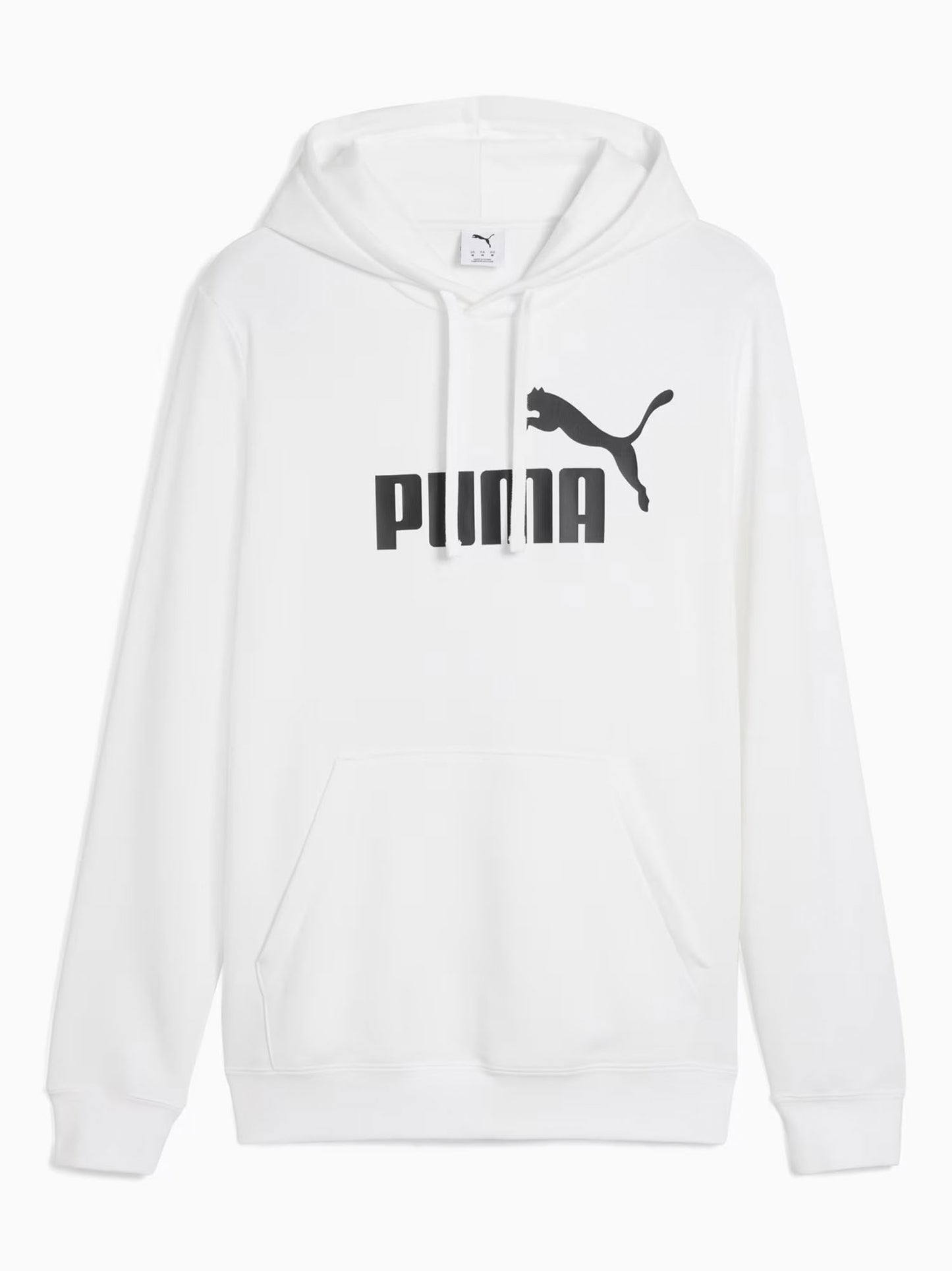 FELPA CON CAPPUCCIO PUMA UOMO BIANCO