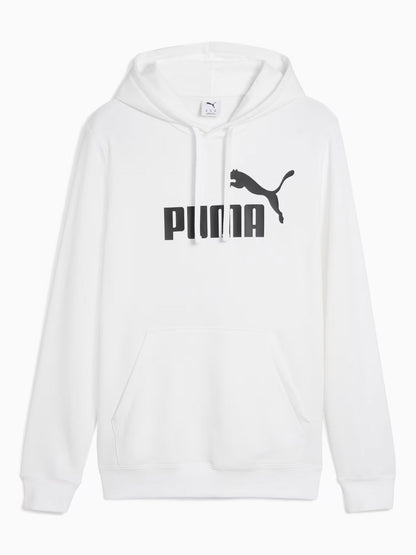 FELPA CON CAPPUCCIO PUMA UOMO BIANCO