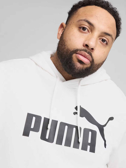 FELPA CON CAPPUCCIO PUMA UOMO BIANCO