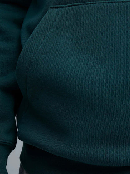 FELPA CON CAPPUCCIO PUMA DA UOMO PINO