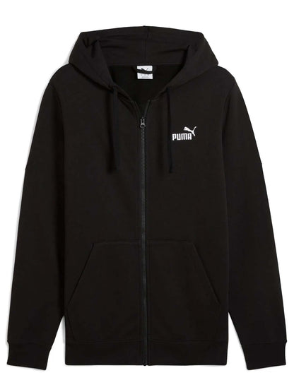 FELPA FULL ZIP PUMA DA UOMO NERO
