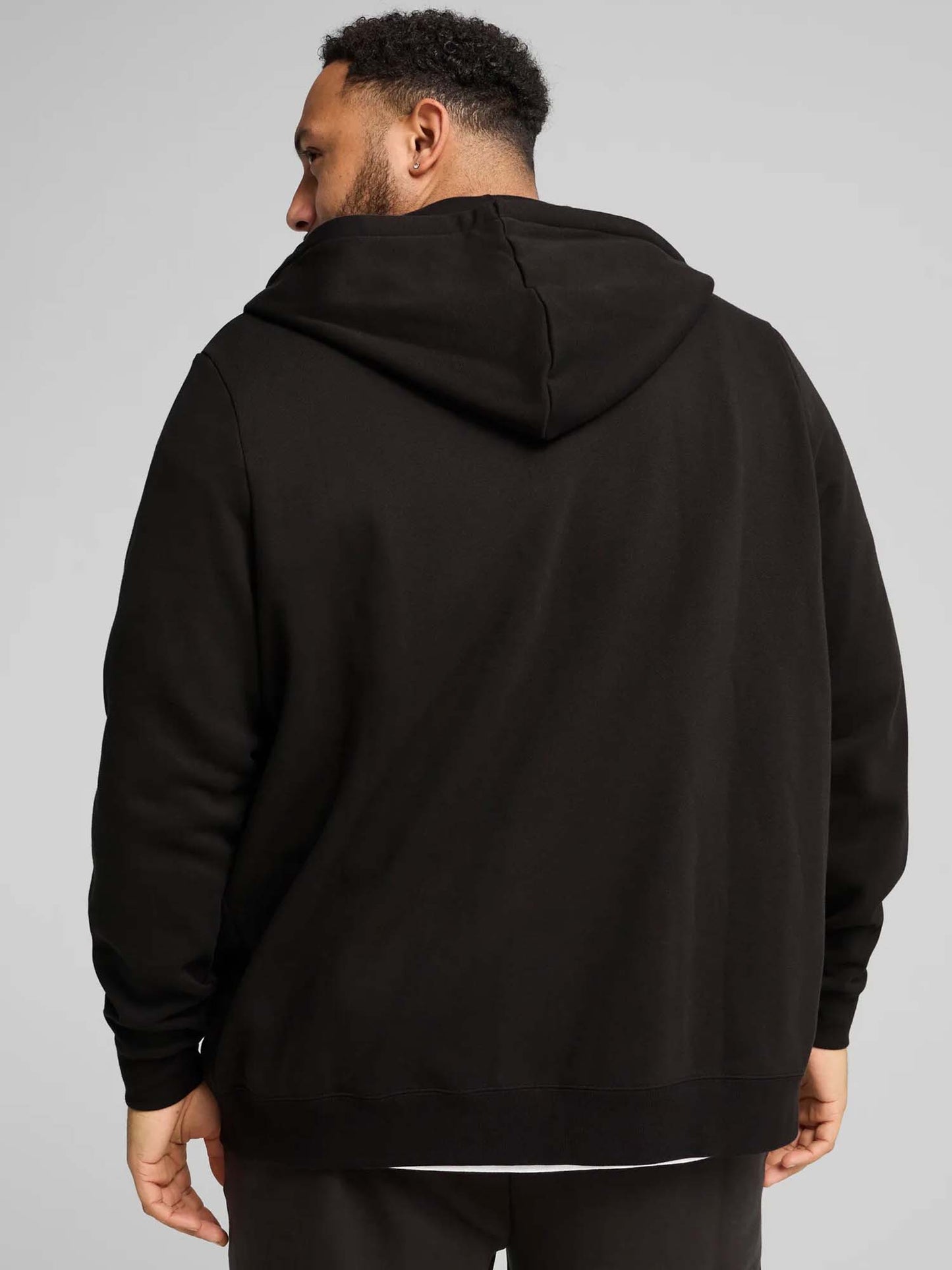 FELPA FULL ZIP PUMA DA UOMO NERO