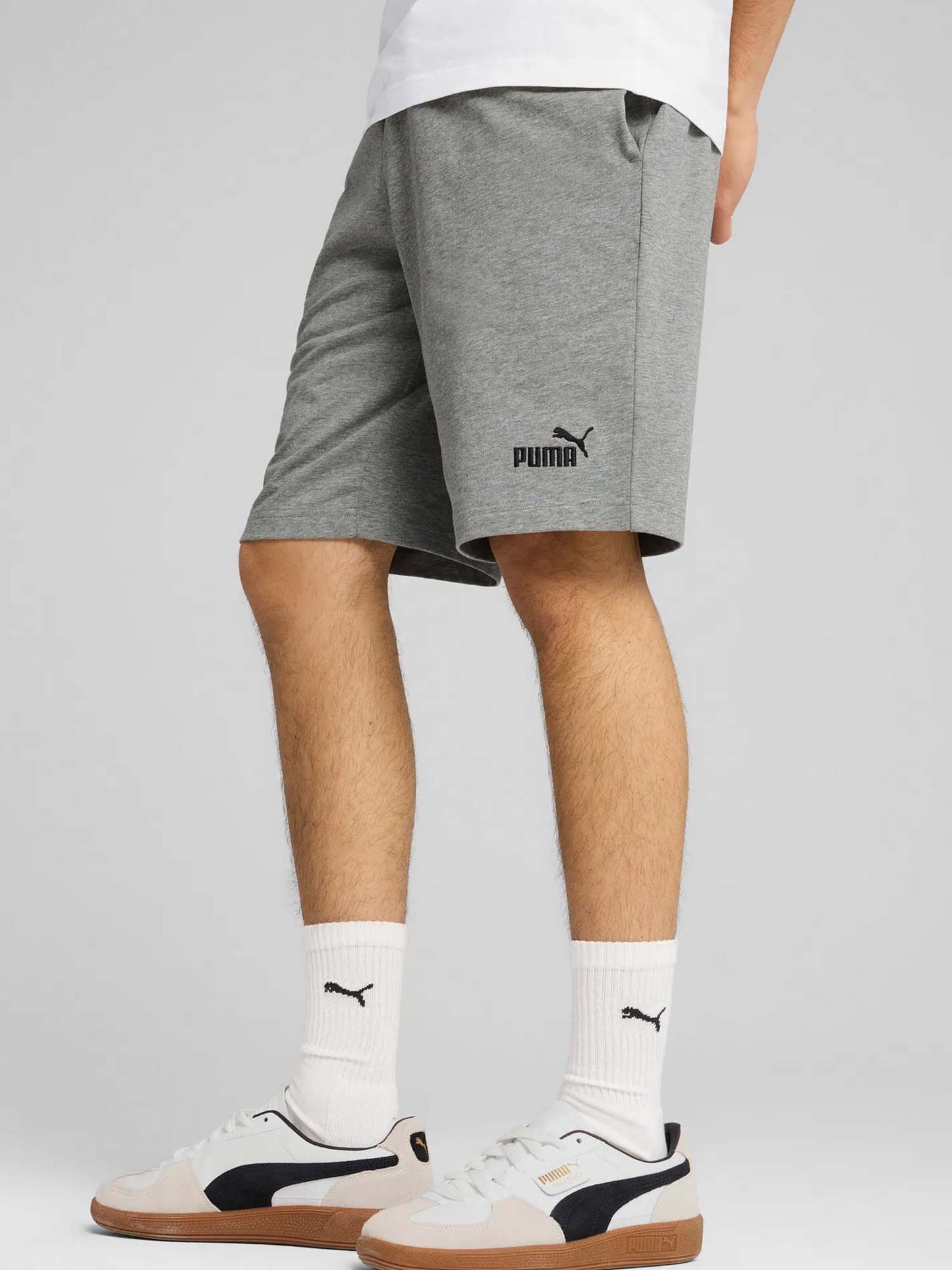 Shorts Essentials No. 1 Logo da Uomo grigi per attività sportiva
