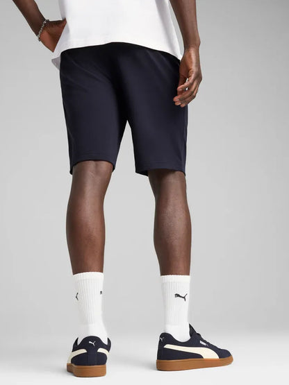 Shorts Essentials No. 1 Jersey con logo, uomo blu
