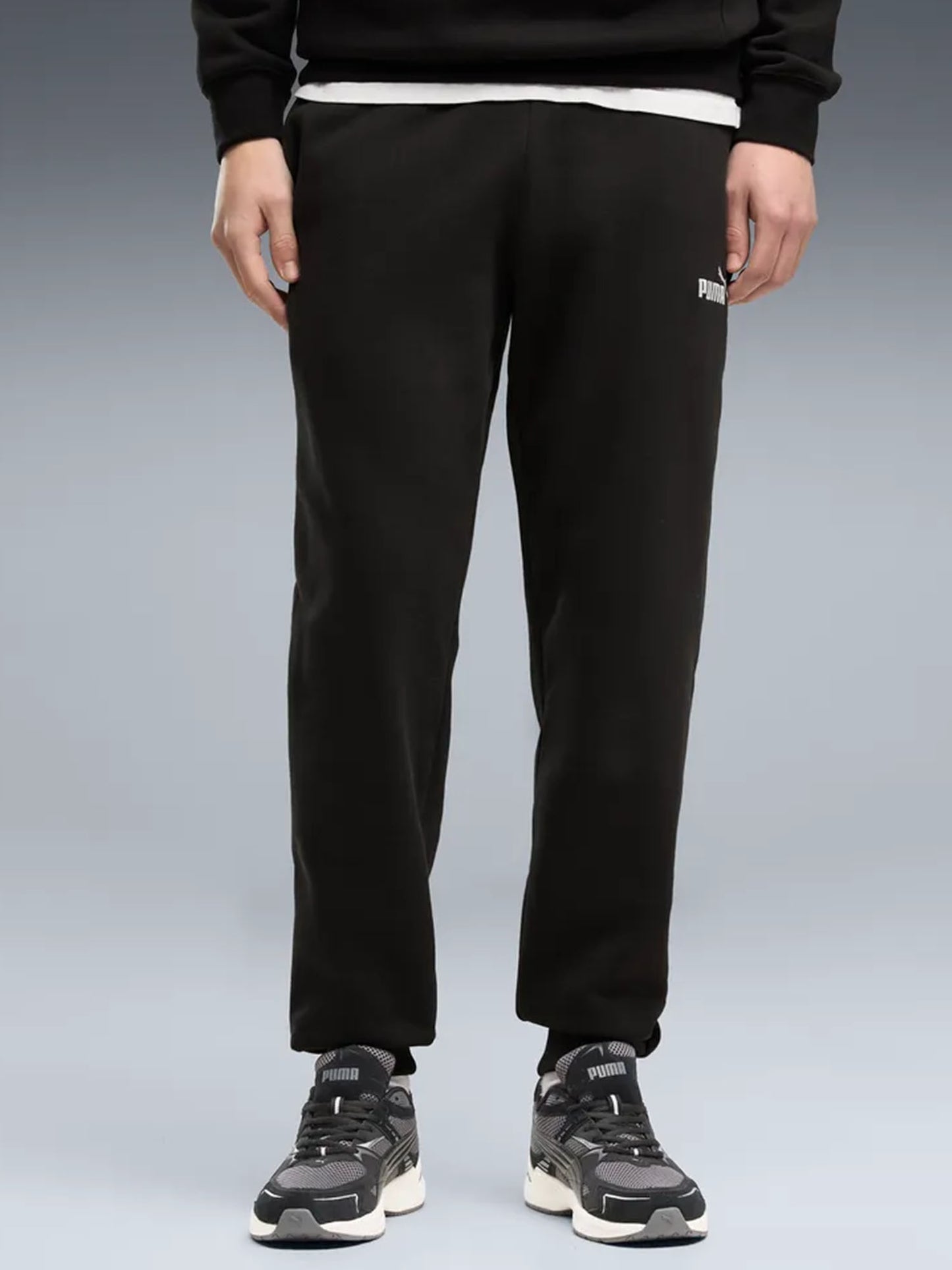 Puma Essentials No. 1 Logo, pantalone da uomo nero