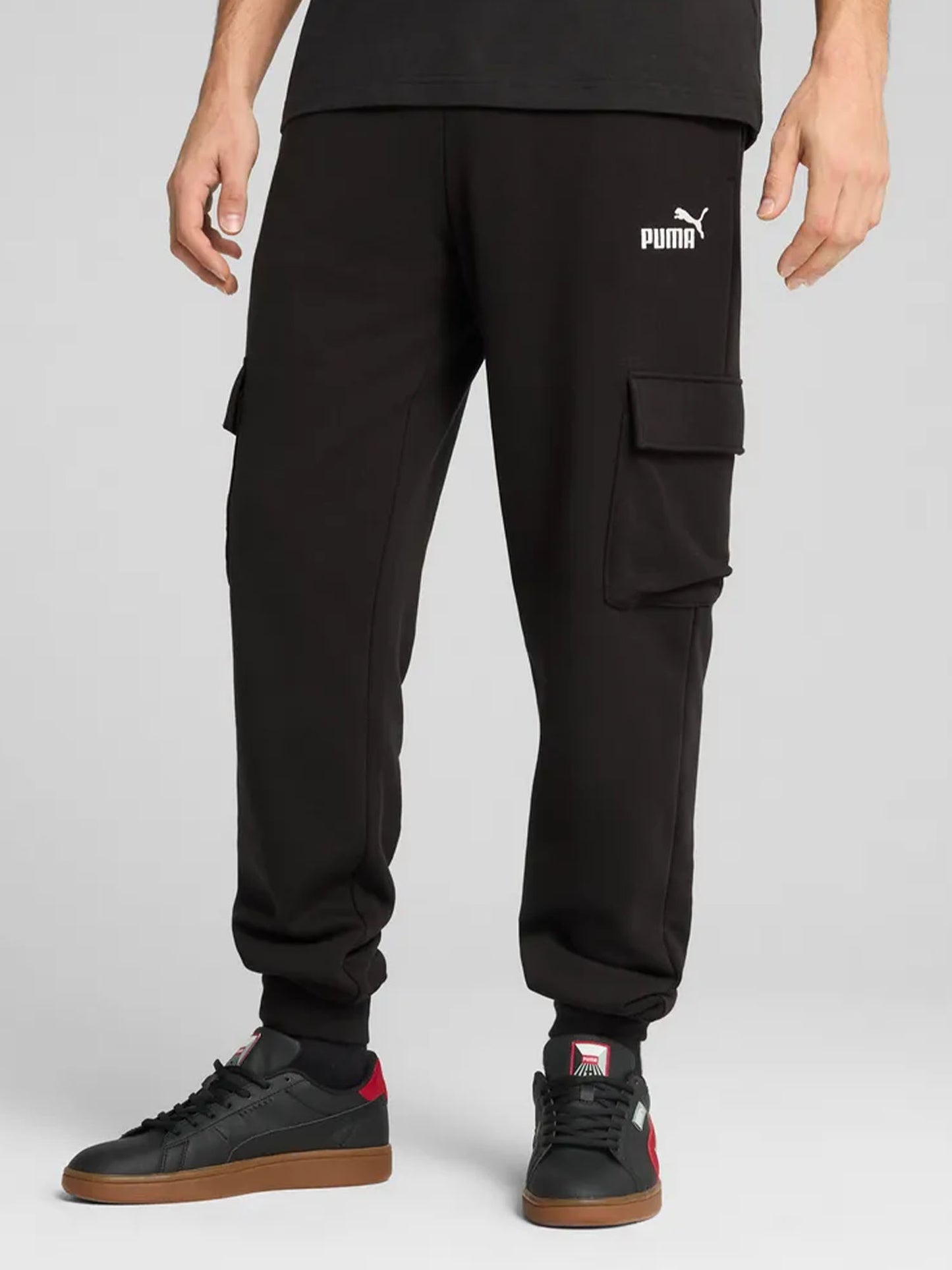 Pantaloni cargo Essentials No.1 Logo da uomo in nero