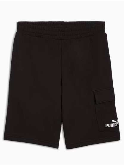 Shorts cargo Essentials No. 1 Logo di Puma da uomo nero