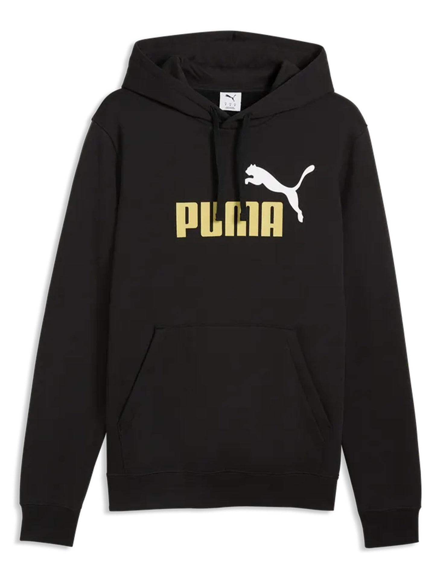 Puma Ess 2 Colour No 1 Logo Hoodie, felpa da uomo nera