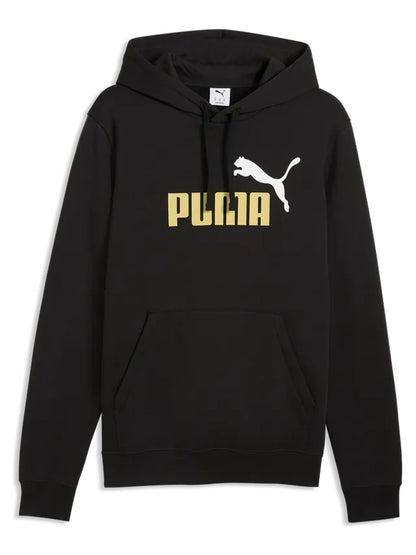 Puma Ess 2 Colour No 1 Logo Hoodie, felpa da uomo nera