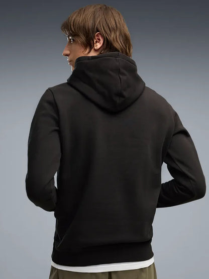 Puma Ess 2 Colour No 1 Logo Hoodie, felpa da uomo nera