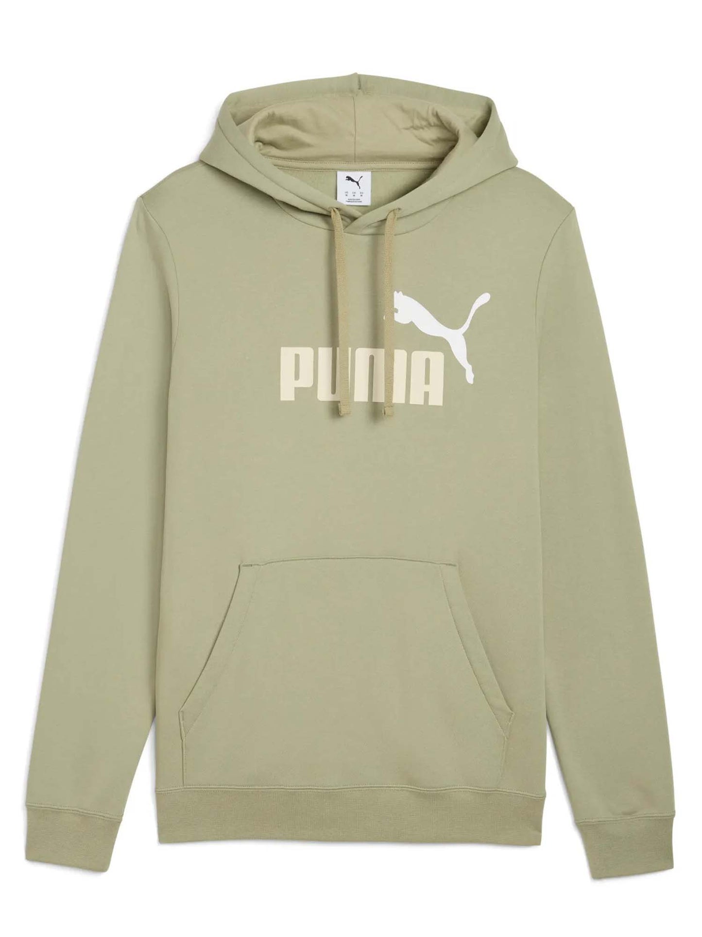 FELPA CON CAPPUCCIO PUMA DA UOMO SALVIA