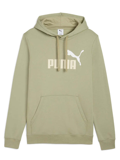 FELPA CON CAPPUCCIO PUMA DA UOMO SALVIA