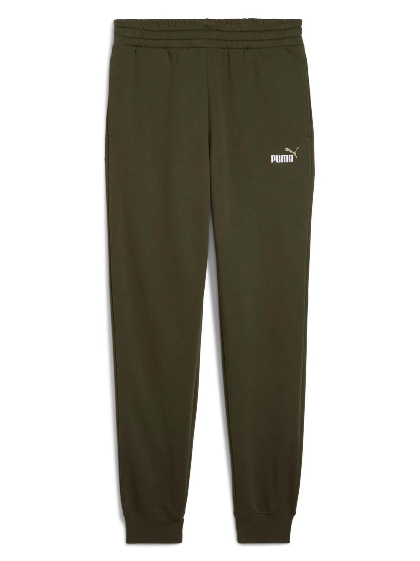 PANTALONE TUTA ESSENTIALS PUMA DA UOMO OLIVA