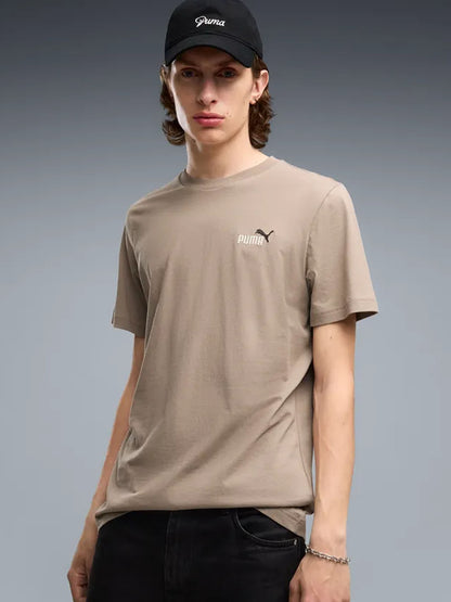 Puma Essentials, t-shirt maniche corte da uomo grigia
