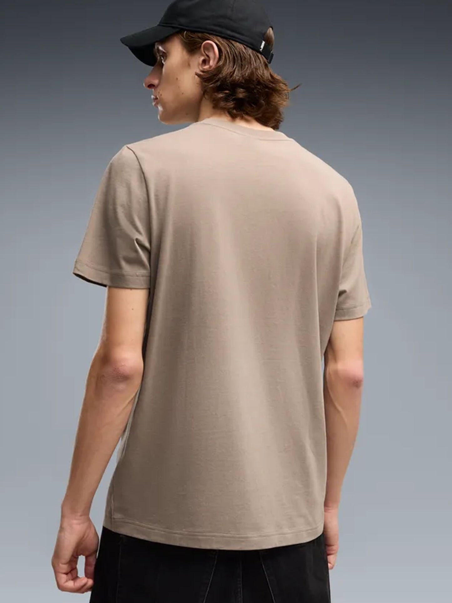 Puma Essentials, t-shirt maniche corte da uomo grigia