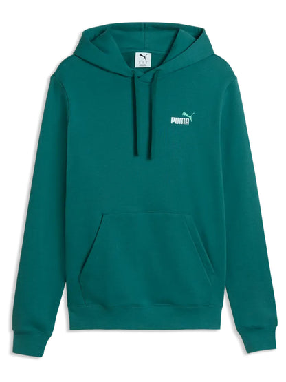 Felpa con cappuccio Essentials 2 Color Small No.1 Logo uomo verde