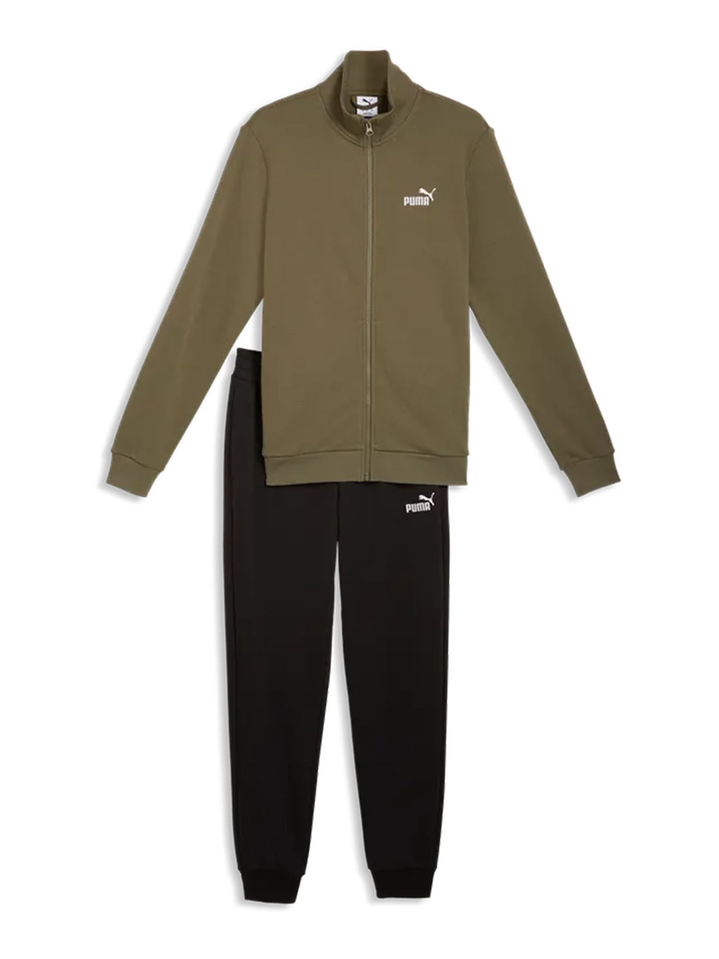 Tuta Essentials Puma uomo in grigio sportivo