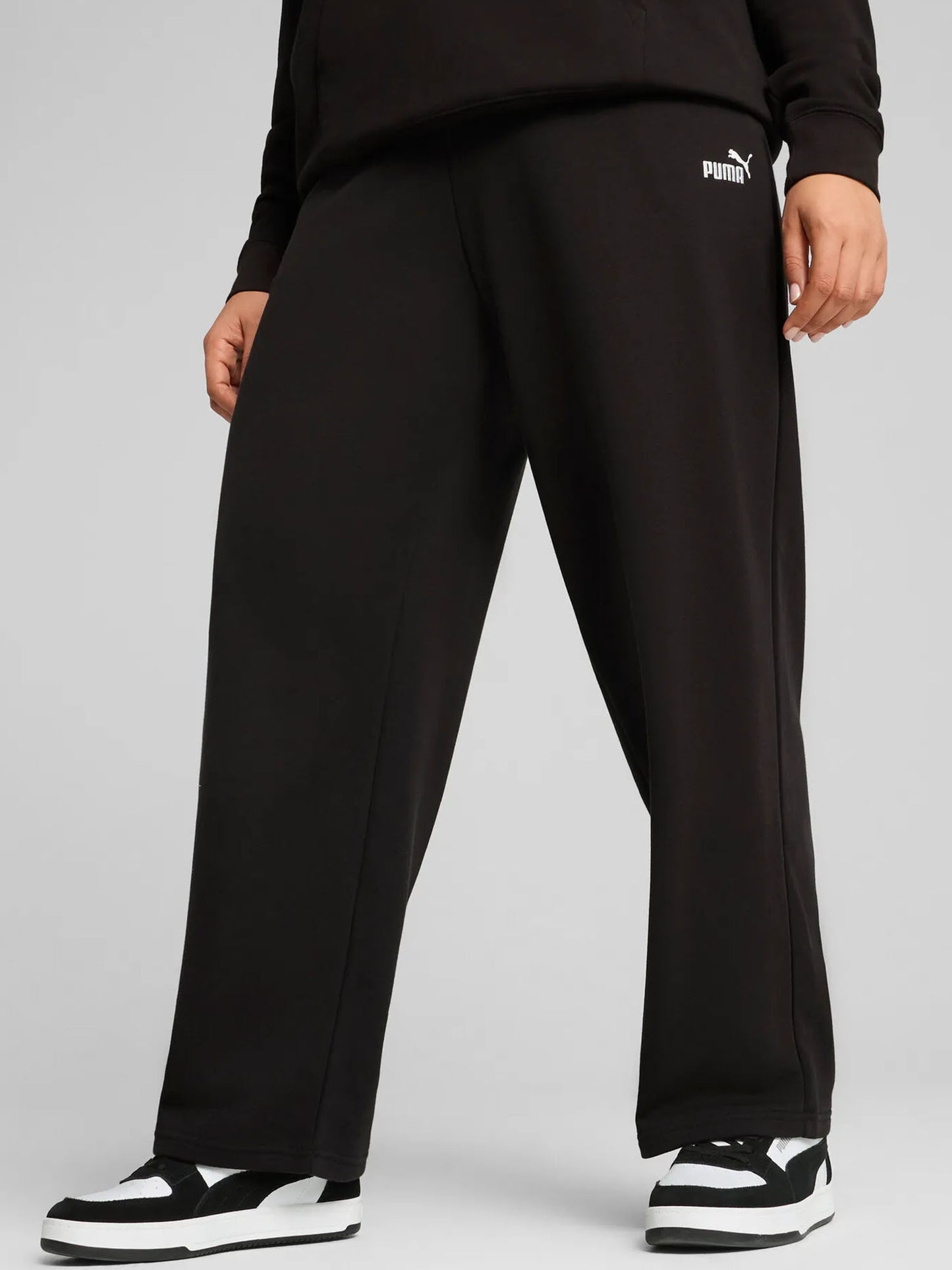 PANTALONE LARGO PUMA DA DONNA NERO