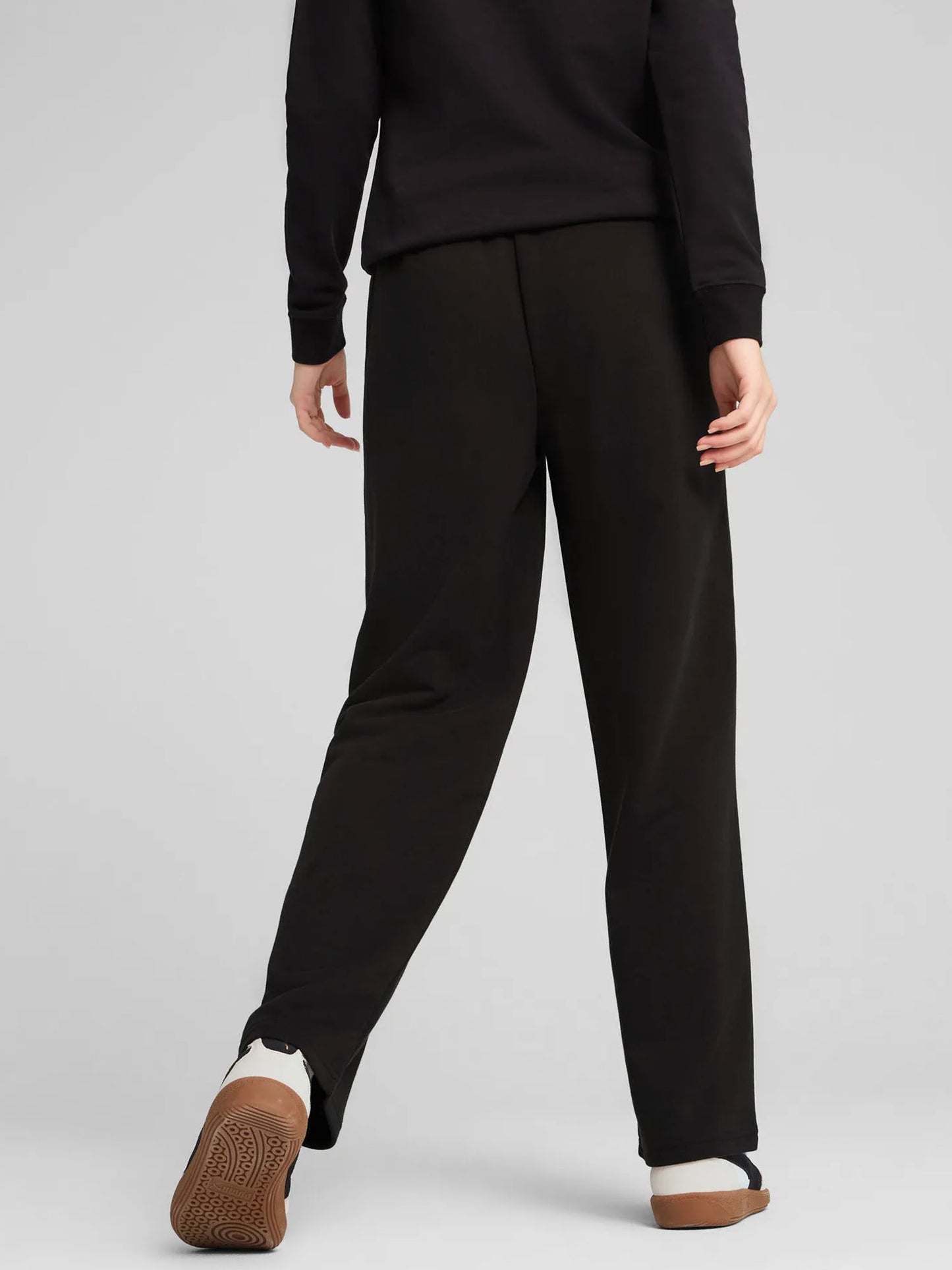PANTALONE LARGO PUMA DA DONNA NERO