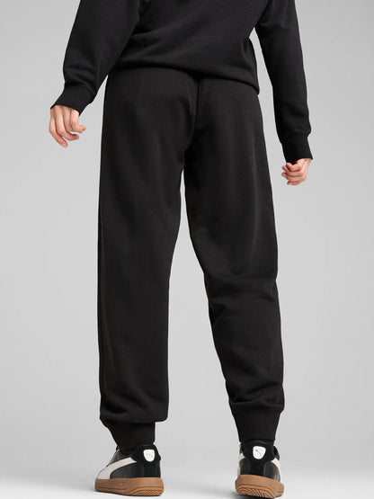 PANTALONE CON LOGO RICAMATO PUMA DONNA NERO