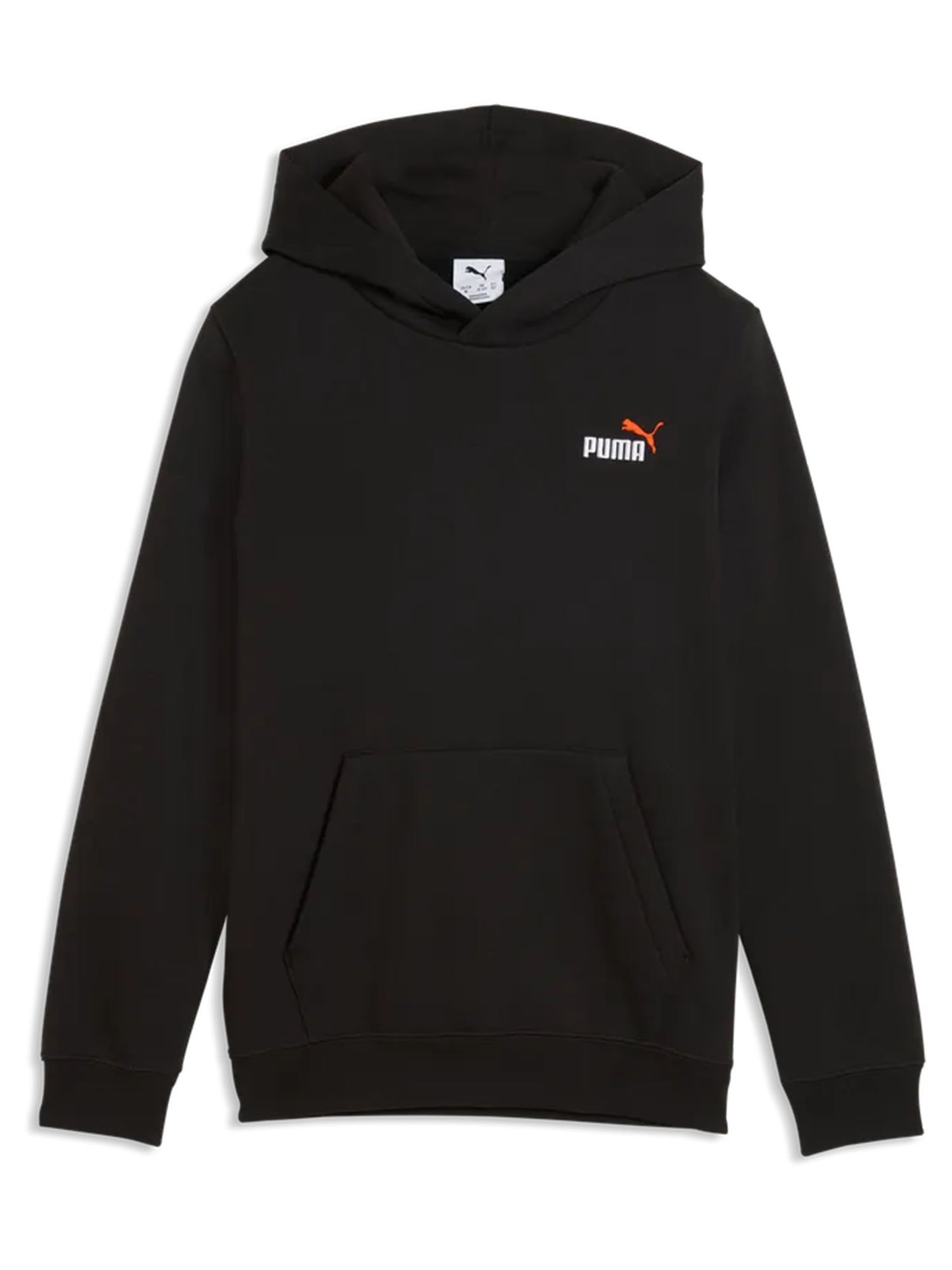 Puma Essential 2 Color Small No 1 Logo, felpa unisex bambino nera