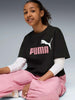 t-shirt-puma-da-bambina-nero