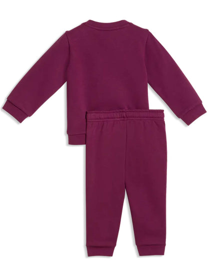 Puma Essentials Minicats Crew Set, tuta Unisex bambino viola