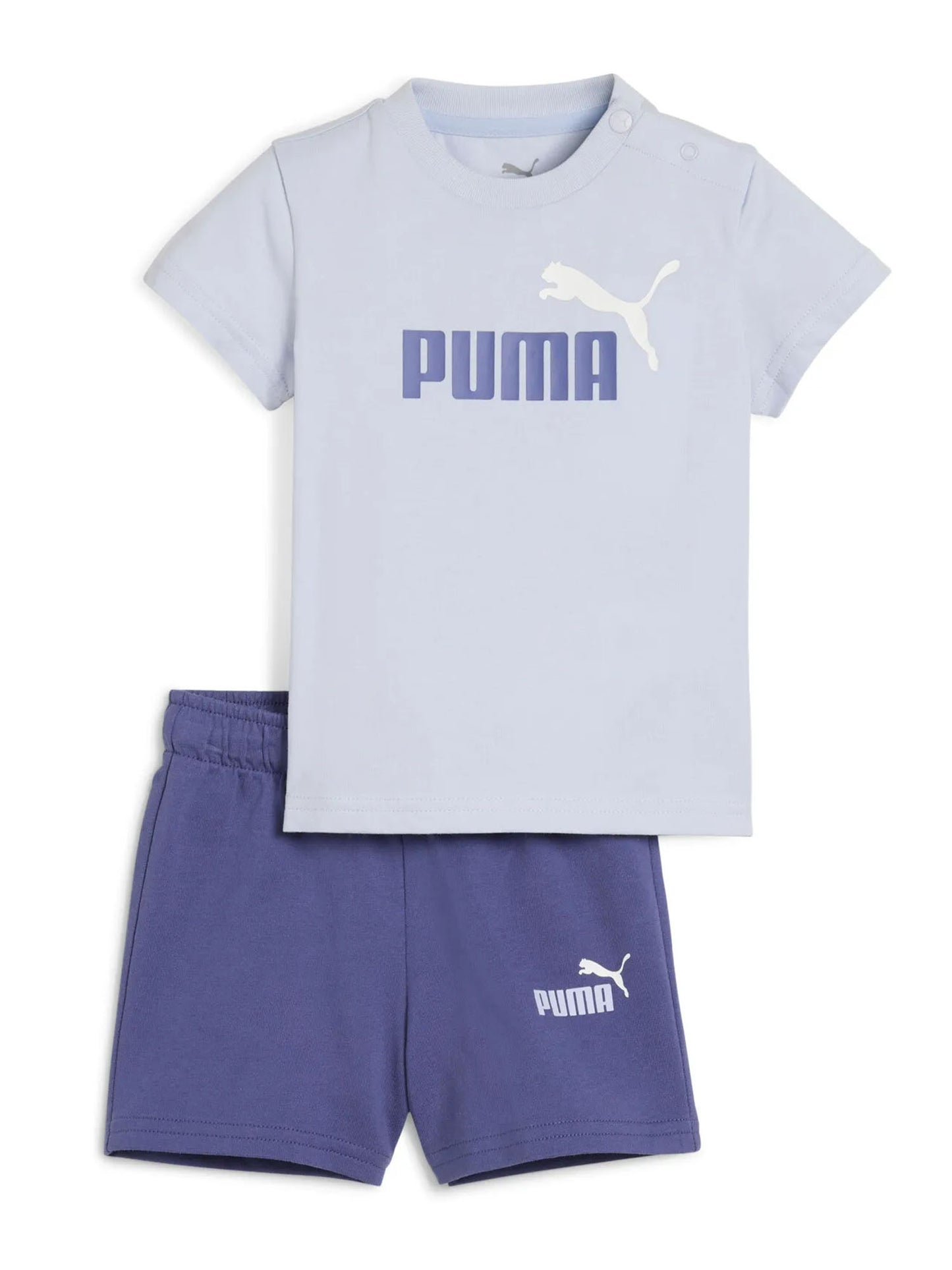 PUMA G T-SHIRT+SHORT - LILLA
