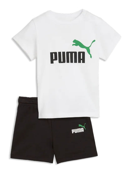 Puma Minicats Essentials, completo casual bimbo/a in cotone multicolore