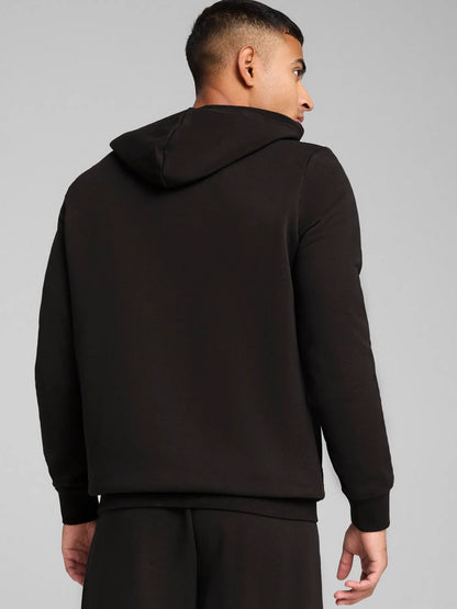 FELPA CON CAPPUCCIO PUMA UOMO NERO