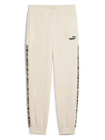 PANTALONE TUTA ESSENTIALS VITA ALTA PUMA DA DONNA PANNA