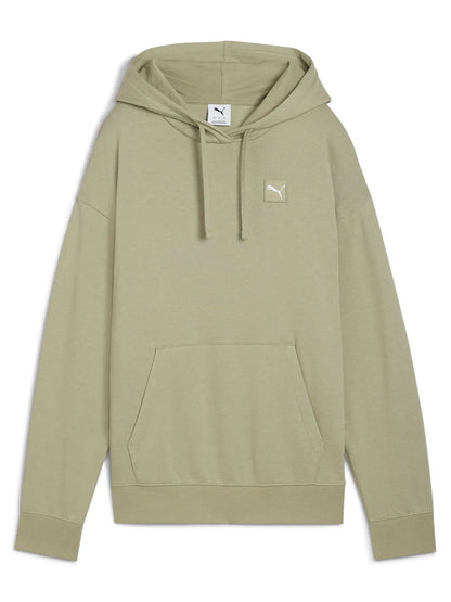 FELPA CON CAPPUCCIO PUMA DA DONNA SALVIA