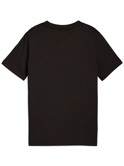 T-SHIRT CON GRAFICA PUMA DA BAMBINO NERO