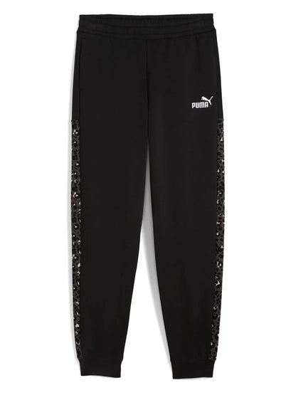 PANTALONE SPORTIVO VITA ALTA PUMA DA BAMBINA NERO